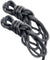 Sex and Mischief Silky Rope - Black SS325-02