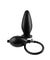 Anal Fantasy Collection Inflatable Silicone Plug - Black PD4668-23