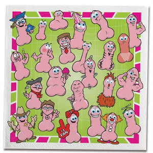 Wild Willys Party Napkins - 10 Count BC-PP11