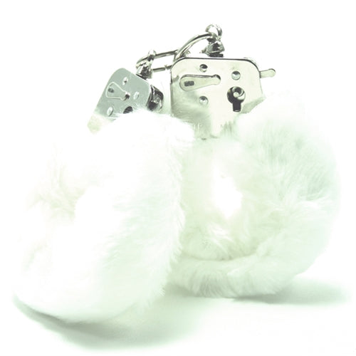 Plush Love Cuffs - White GT2089-5