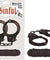 Sinful Metal Cuffs With Keys & - Love Rope - Black NW2544-3