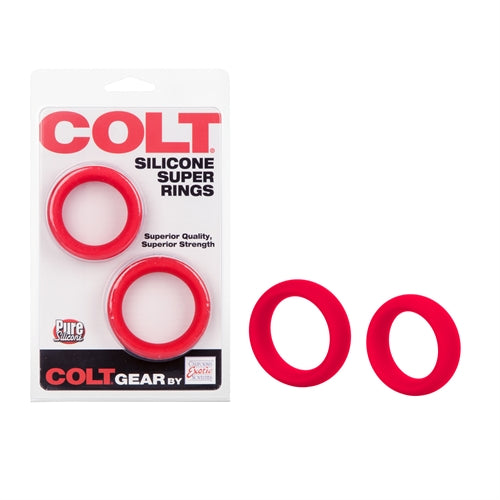 Colt Silicone Super Rings- Red SE6838112