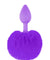 Neon Bunny Tail - Purple PD1444-12