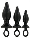 Anal Pacifiers Set of 3 - Black TV-RM382