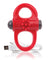 Charged Yoga Rechargeable Vibe Ring - Red AYOG-R-101E