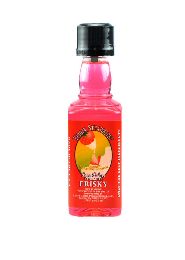 Love Lickers Massage Oil - Virgin Strawberry - 1.76 Fl. Oz. LG-BT019