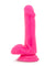 Neo - 6 Inch Dual Density Cock With Balls - Neon Pink BL-59600