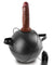 King Cock Vibrating Mini Sex Ball With 7 Dildo -  Brown PD5685-29