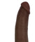 Jock 8 Inch Vibrating Dong With Balls Chocolate CN-09-0456-11