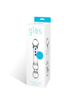Curved G-Spot 6 Glass Dildo GLAS-146