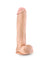 Au Naturel - Big John - 11.5 Inch Sensa Feel Dual  Density Dildo - Vanilla BL-26623