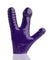 Claw Textured Glove - Eggplant OX-3041-EGP