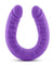 Ruse - 18 Inch Silicone Slim Double Dong - Purple BL-32291
