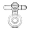 Stay Hard - 10 Function Vibrating Tongue Ring - Clear BL-66912