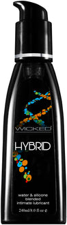 Wicked Hybrid Water & Silicone Lubricant 8.0 Oz WS-90209