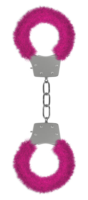 Pleasure Furry Handcuffs - Pink OU-OU004PNK