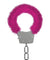 Pleasure Furry Handcuffs - Pink OU-OU004PNK
