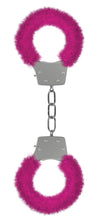 Pleasure Furry Handcuffs - Pink OU-OU004PNK