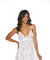 Babydoll Stretch Lace and Knit - White - Medium HOT-31193WHTM