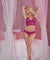 Cranberry Crush Bralette & Cheeky Panty Set -  S/m MS-M136CRAMED