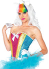 Rainbow Sequin Corset - Small LA-2669S