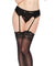 Sheer Lace Thigh High - One Size - Black DG-0002BLKOS