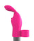 The 9's Flirt Bunny Finger Vibrator - Pink ICB2668-2