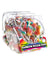 Rainbow Pecker Pops - 72 Count Fishbowl PD7431-99