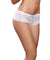 Open Crotch Lace Boy Short - 3x/ 4x - White DG-7177XWHT3X4X