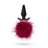 Pom Plugs Fur Pom Pom - Burgundy BL-59200