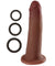 Cloud 9 Novelties Dual Density Real Touch 7 Inch With No Balls - Brown WTC708