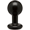 Round Butt Plug - Medium - Black DJ0244-56