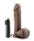 X5 Plus - 8 Inch Gyrating Vibrating Cock - Chocolate BL-18467