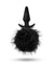 Pom Plugs Fur Pom Pom - Black BL-59205