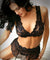 Bad Romance Lace Top, Skirt, and G-String - Queen Size - Black FL-BV715-QS