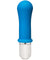 American Pop! Boom! 10 Function Silicone Vibrator  - Blue DJ0500-31-BX