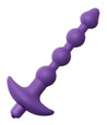 Violet Vibrating Silicone Anal Beads TV-AD839