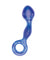 The 9's First Glass G-Ring Anal & Pussy Stimulator - Blue ICB2633-2