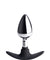 Dark Invader Metal and Silicone Anal Plug - Medium MS-AD343-MED