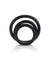 Rubber Ring 3 Piece Set - Black SE1407032