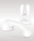 Bodywand Curve Accessory - White X-BW152