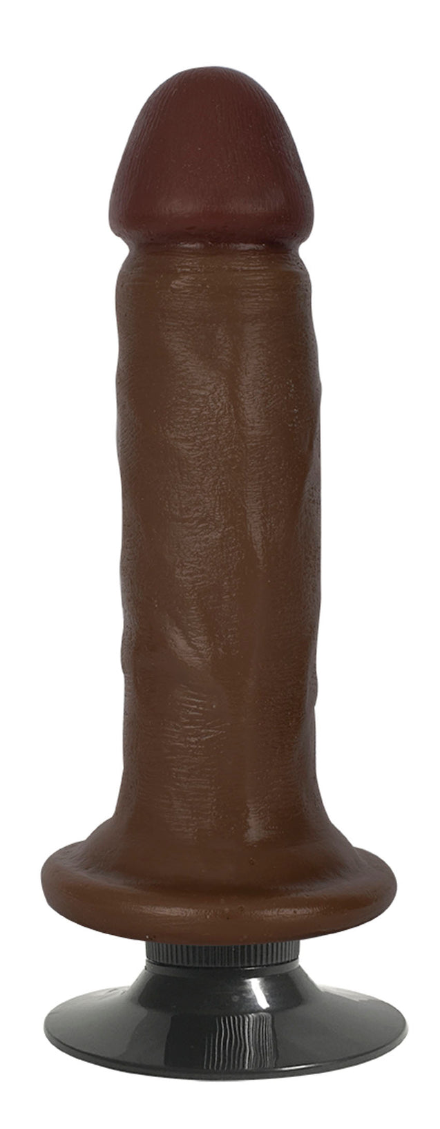 Jock 6 Vibrating Dong No Balls Chocolate CN-09-0461-11