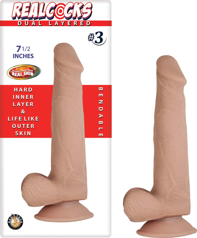Realcocks Dual Layered #3 - Flesh NW2782-1