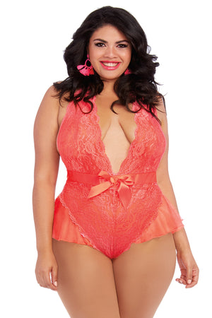 Teddy - Coral - Queen Size DG-10583NXCQ