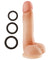 Cloud 9 Novelties Dual Density Real Touch 7 Inch With Balls - Flesh WTC703