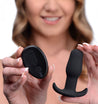 Silicone Anal Plug With Remote Control - Black UC-AF945