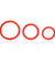 Tri-Rings - Red SE1421112