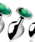 Emerald Gem Anal Plug Set BTYS-AG190