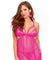 Babydoll and G-String - One Size - Hot Pink DG-12037HPOS