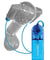 Classix Dual Vibrating Head Teaser - Blue/clear PD1996-14